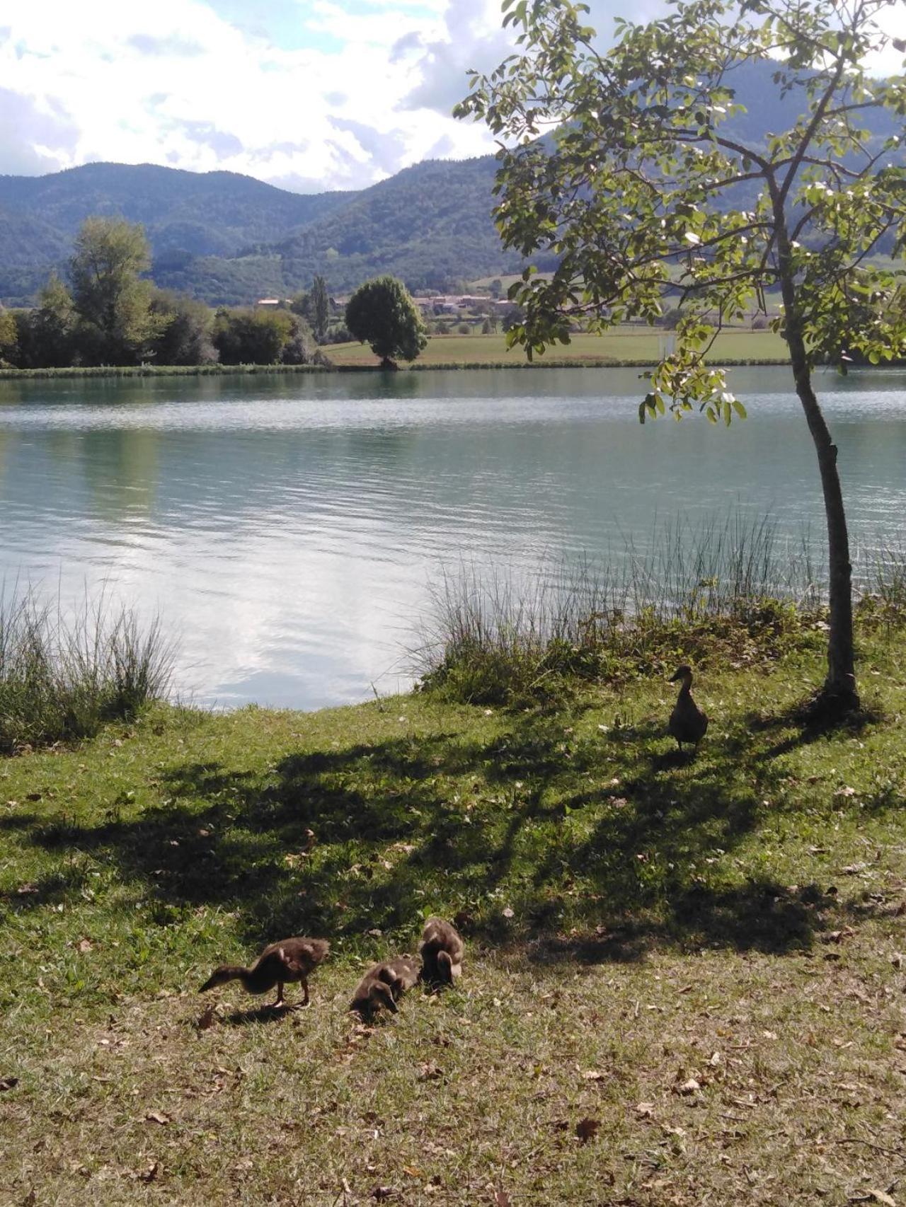 Au Doux Clocher Pieusse Bagian luar foto